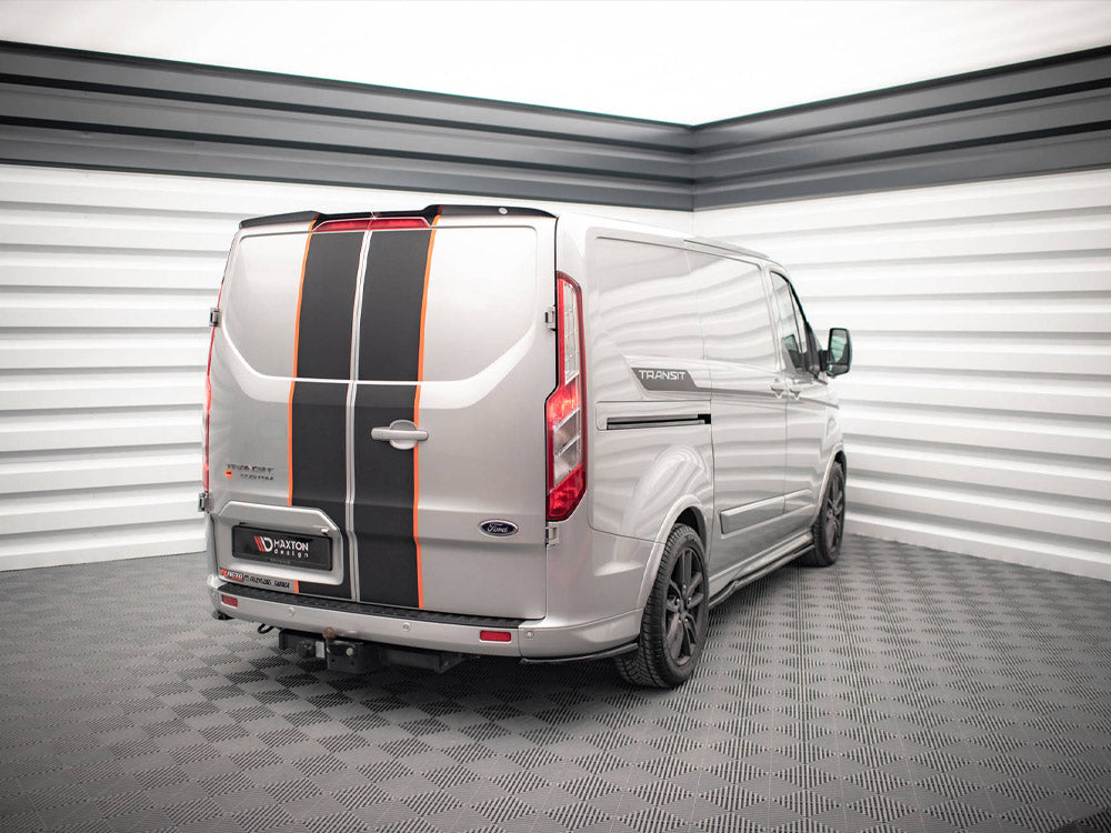 Maxton Design Rear Side Splitters Ford Transit Custom ST-Line Mk1 Facelift - FO-TRC-1F-STLINE-RSD1