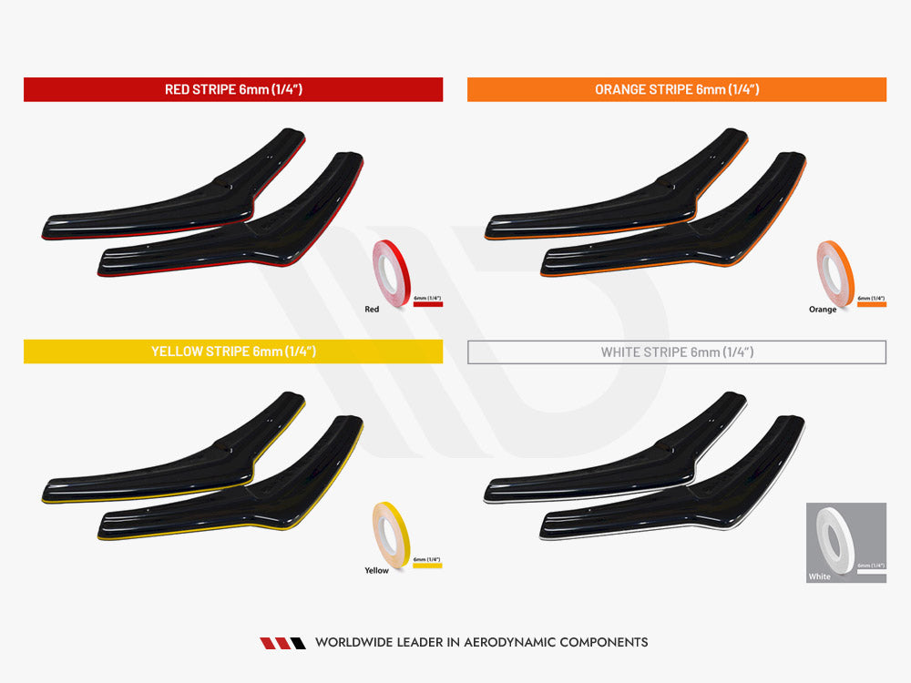 Maxton Design Rear Side Splitters Mini Cooper Clubman John Cooper Works F54 Facelift - MC-CM-2F-JCW-RSD1