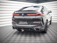 Load image into Gallery viewer, Maxton Design Central Rear Splitter (Vertical Bars) V.3 BMW X6 M-Pack G06 - BM-X6-06-MPACK-RD3+RD5