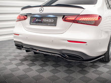 Load image into Gallery viewer, Maxton Design Central Rear Splitter (Vertical Bars) Mercedes E AMG Line W213 Facelift - ME-E-213F-AMGLINE-RD1+RD2