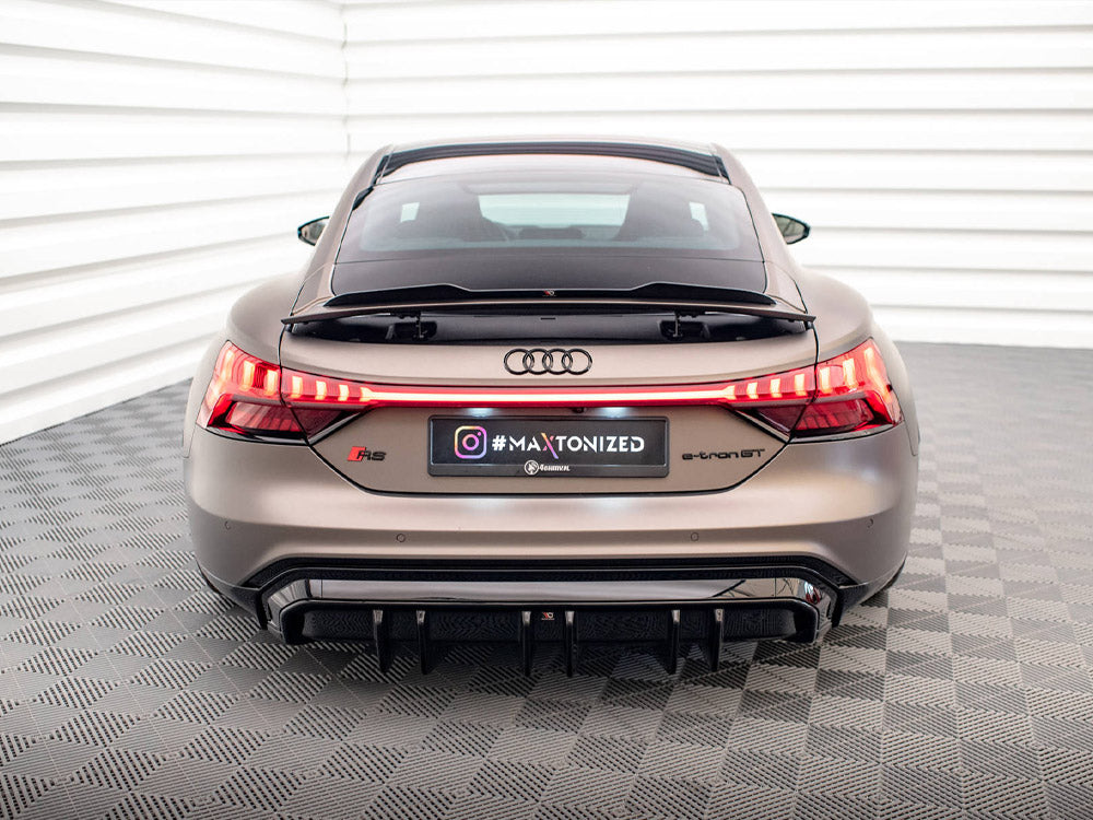 Maxton Design Rear Valance Audi e-Tron GT/RS GT Mk1 - AU-ETRON-1-RS-RS1