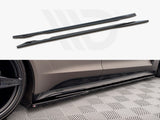 Maxton Design Side Skirts Diffusers V.1 Audi e-Tron GT/RS GT Mk1 - AU-ETRON-1-RS-SD1