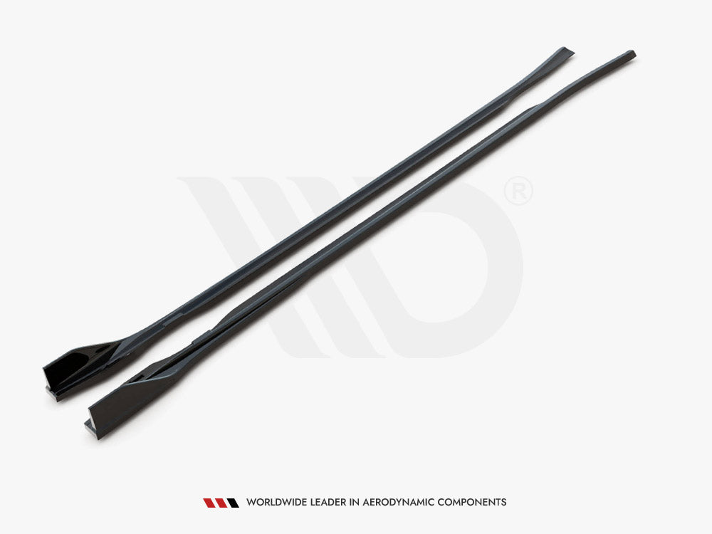 Maxton Design Side Skirts Diffusers V.2 Audi e-Tron GT/RS GT Mk1 - AU-ETRON-1-RS-SD2