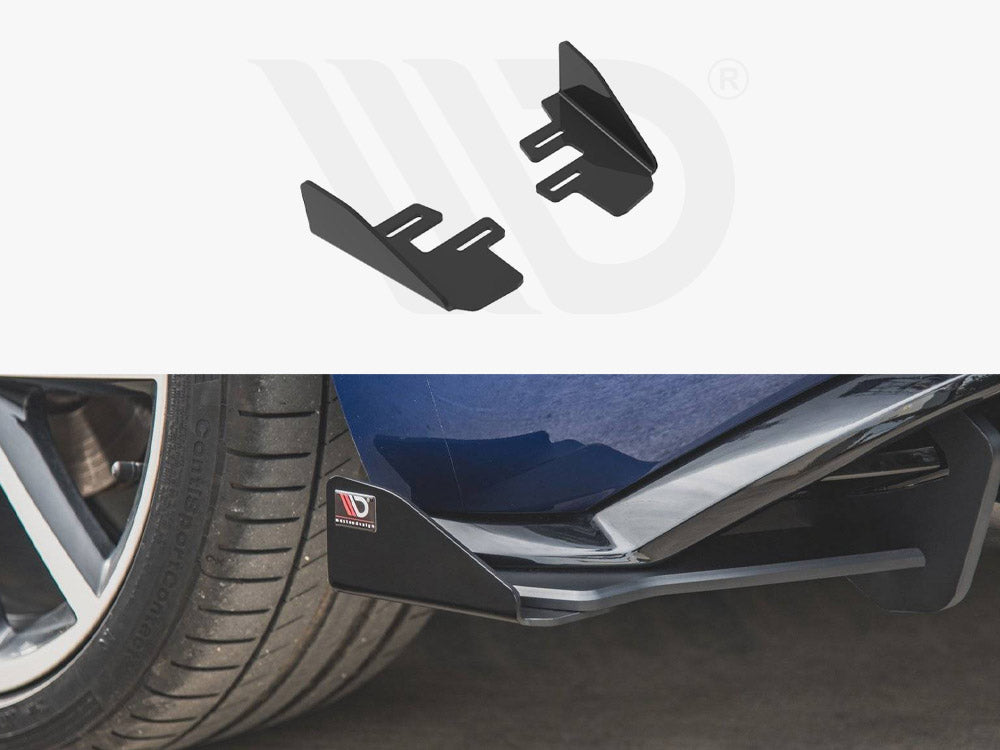 Maxton Design Rear Side Flaps VW Golf 7 R Facelift - VWGO7FRCNC-RSF1