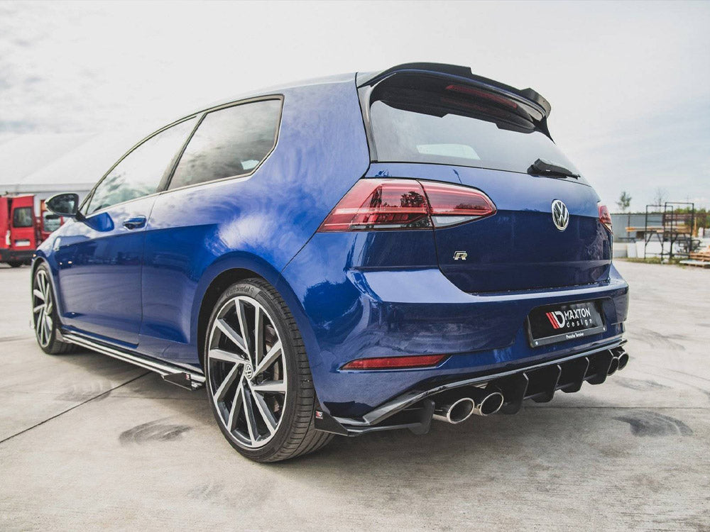 Maxton Design Rear Side Flaps VW Golf 7 R Facelift - VWGO7FRCNC-RSF1