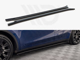 Maxton Design Side Skirts Diffusers V.2 Tesla Model Y - TE-MODELY-1-SD2