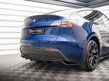 Load image into Gallery viewer, Maxton Design Central Rear Splitter (Vertical Bars) Tesla Model Y - TE-MODELY-1-RD1+RD2