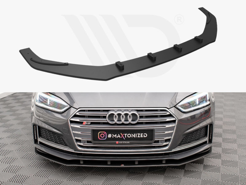 Maxton Design Street PRO Front Splitter Audi A5 S-Line/S5 Coupe/Sportback F5 – AUS52CNC-FD1