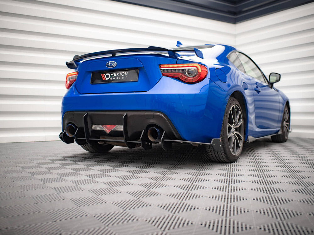 Maxton Design Street PRO Rear Diffuser Subaru BRZ Mk1 Facelift - SUBRZ1FCNC-RS1