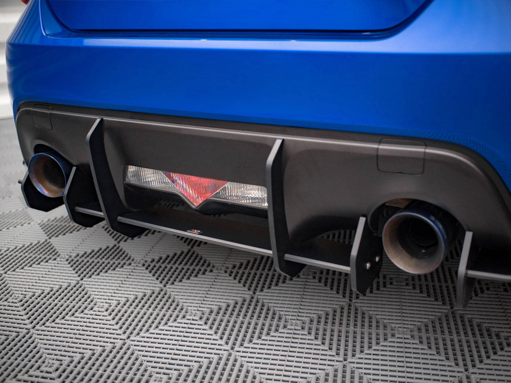 Maxton Design Street PRO Rear Diffuser Subaru BRZ Mk1 Facelift - SUBRZ1FCNC-RS1