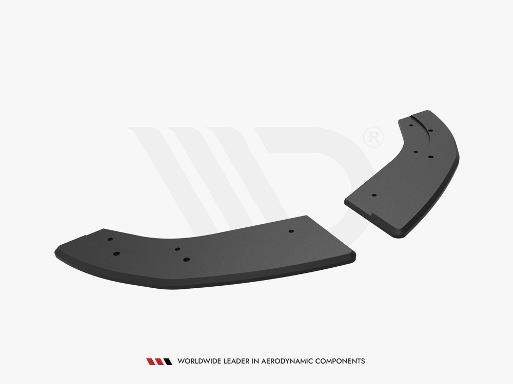 Maxton Design Street PRO Rear Side Splitters Ford Fiesta ST Mk6 - FOFI6STCNC-RSD1