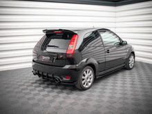 Load image into Gallery viewer, Maxton Design Street PRO Rear Side Splitters + Flaps Ford Fiesta ST Mk6 - FOFI6STCNC-RSD1+RSF1