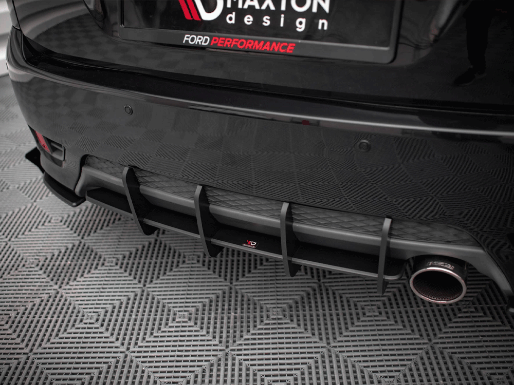 Maxton Design Street PRO Rear Diffuser Ford Fiesta ST Mk6 - FOFI6STCNC-RS1