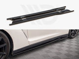 Maxton Design Side Skirts Diffusers Nissan GTR R35 Facelift - NI-GTR-4F2-SD1