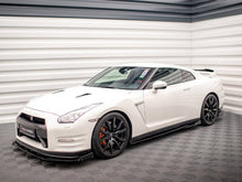 Load image into Gallery viewer, Maxton Design Side Skirts Diffusers + Flaps Nissan GTR R35 Facelift - NI-GTR-4F2-SD1+SF