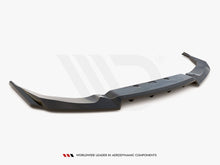 Load image into Gallery viewer, Maxton Design Central Rear Splitter (Vertical Bars) Nissan GTR R35 Facelift - NI-GTR-4F2-RD1+RD2