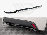 Maxton Design Central Rear Splitter V.2 (Vertical Bars) Toyota Yaris Mk4 - TO-YA-4-RD2+RD3