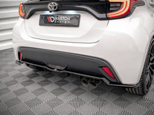 Load image into Gallery viewer, Maxton Design Central Rear Splitter V.2 (Vertical Bars) Toyota Yaris Mk4 - TO-YA-4-RD2+RD3