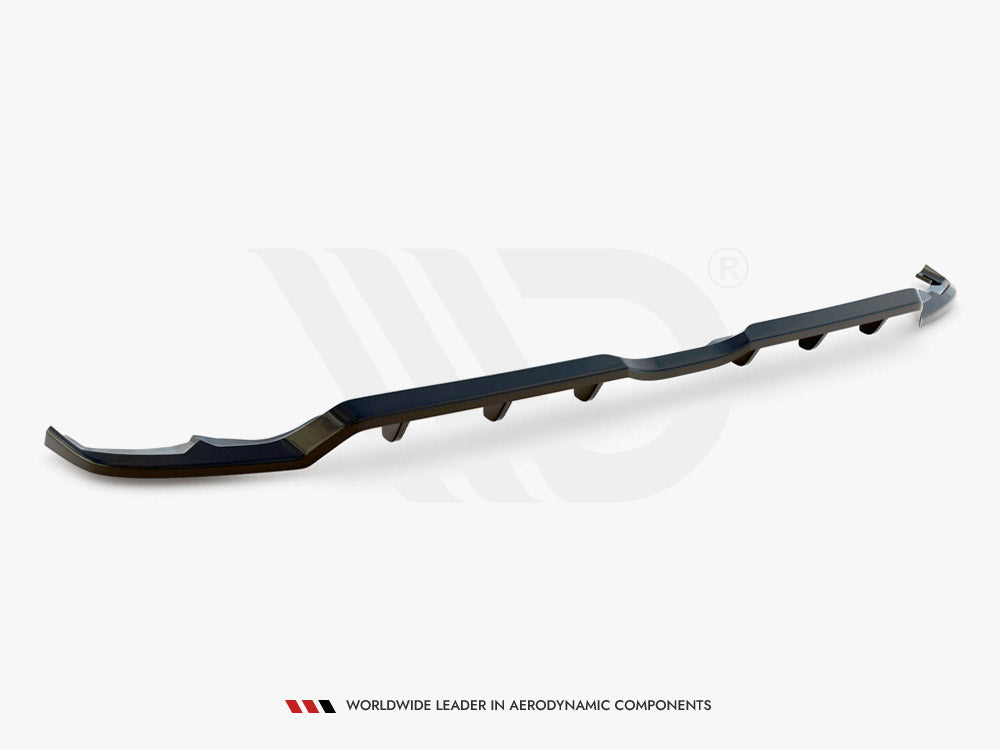 Maxton Design Central Rear Splitter V.2 (Vertical Bars) Toyota Yaris Mk4 - TO-YA-4-RD2+RD3