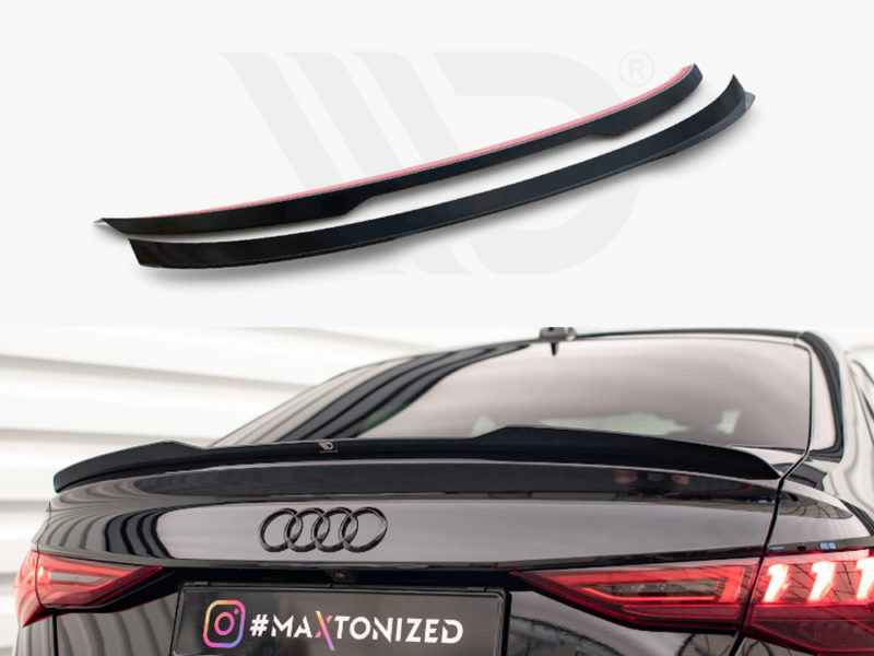 Maxton Design Spoiler Cap Audi A3/A3 S-Line Sedan 8Y – AU-A3-8Y-SLINE-S-CAP1