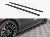 Maxton Design Street PRO Side Skirts Diffusers Mercedes A35 AMG/AMG-Line Aero Pack W177 - MEA17735CNC-SD1