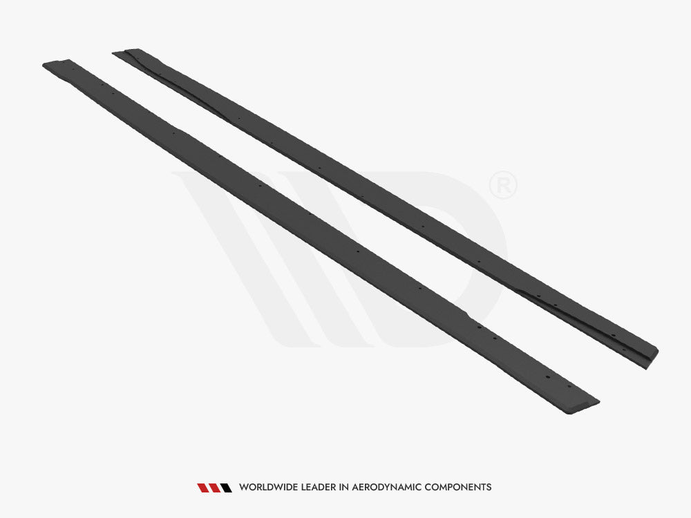 Maxton Design Street PRO Side Skirts Diffusers Mercedes A35 AMG/AMG-Line Aero Pack W177 - MEA17735CNC-SD1