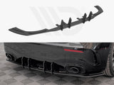 Maxton Design Street PRO Rear Diffuser Mercedes A35 AMG Hatchback Aero Pack W177 - MEA17735CNC-RS1