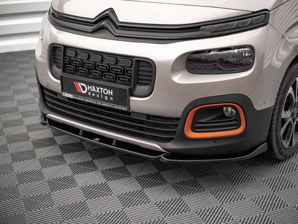 Maxton Design Front Splitter Citroen Berlingo Mk3 - CI-BE-3-FD1