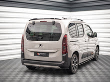 Load image into Gallery viewer, Maxton Design Central Rear Splitter Citroen Berlingo Mk3 - CI-BE-3-RD1