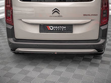 Load image into Gallery viewer, Maxton Design Central Rear Splitter Citroen Berlingo Mk3 - CI-BE-3-RD1