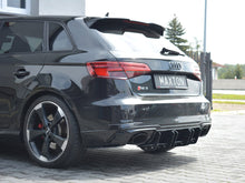 Load image into Gallery viewer, Maxton Design Rear Diffuser V.2 Audi RS3 8V FL Sportback - AU-RS3-8VF-CNC-RS2A