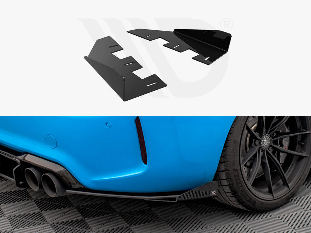 Maxton Design Rear Side Flaps BMW M2 F87 - BM287MCOMPCNC-RSF1