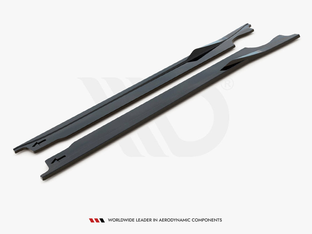 Maxton Design Side Skirts Diffusers V.1 Porsche 911 Carrera Aero 992 - PO-911-992-CA-AERO-SD1