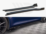 Maxton Design Side Skirts Diffusers V.2 Porsche 911 Carrera Aero 992 - PO-911-992-CA-AERO-SD2