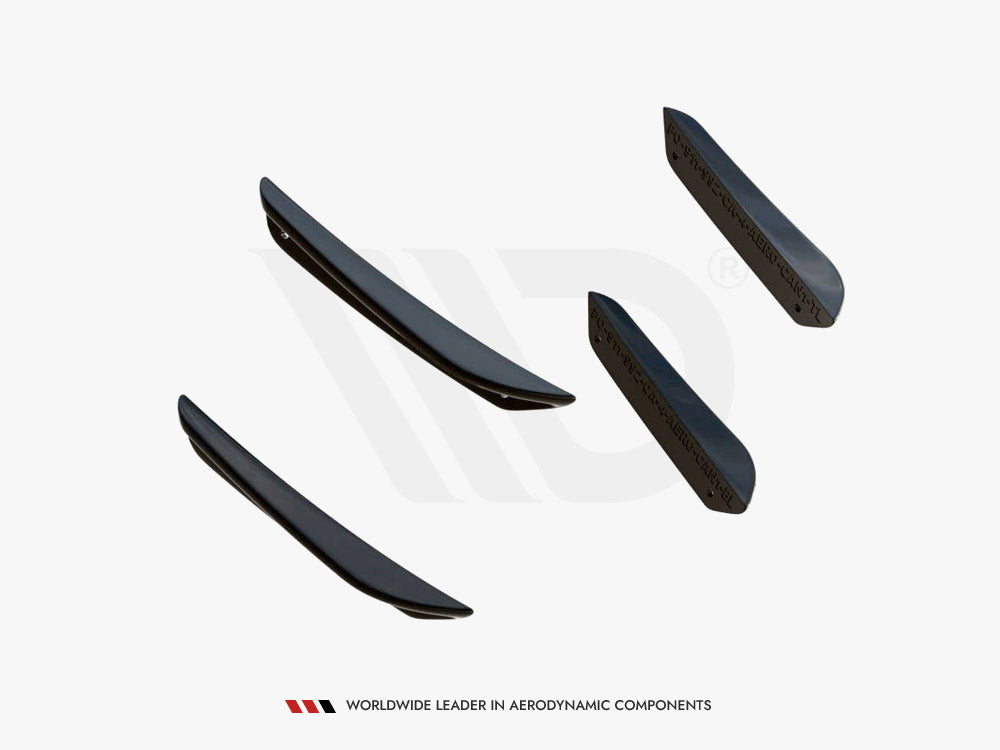 Maxton Design Front Bumper Wings (Canards) Porsche 911 Carrera Aero 992 - PO-911-992-CA-4-AERO-CAN1