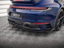 Load image into Gallery viewer, Maxton Design Central Rear Splitter V.2 (Vertical Bars) Porsche 911 Carrera Aero 992 – PO-911-992-CA-AERO-RD2+RD3