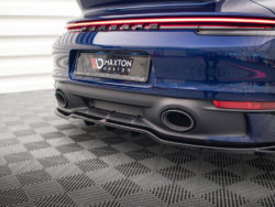 Maxton Design Central Rear Splitter V.2 (Vertical Bars) Porsche 911 Carrera Aero 992 – PO-911-992-CA-AERO-RD2+RD3