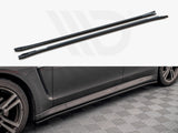 Maxton Design Side Skirts Diffusers V.1 Porsche Panamera/Panamera Diesel/Panamera Turbo 970 - PO-PA-970-SD1