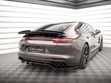 Load image into Gallery viewer, Maxton Design Central Rear Splitter (Vertical Bars) Porsche Panamera E-Hybrid 971 - PO-PA-971-H-RD1+RD2