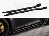 Maxton Design Side Skirts Diffusers Porsche 911 Turbo S 992 - PO-911-992-TURBO-S-SD1