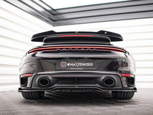 Load image into Gallery viewer, Maxton Design Central Rear Splitter (Vertical Bars) Porsche 911 Turbo S 992 - PO-911-992-TURBO-S-RD1+RD2