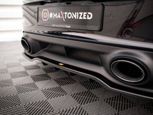 Load image into Gallery viewer, Maxton Design Central Rear Splitter (Vertical Bars) Porsche 911 Turbo S 992 - PO-911-992-TURBO-S-RD1+RD2