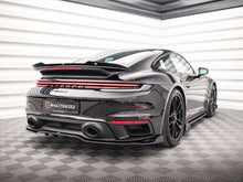 Load image into Gallery viewer, Maxton Design Central Rear Splitter (Vertical Bars) Porsche 911 Turbo S 992 - PO-911-992-TURBO-S-RD1+RD2