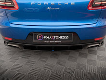 Load image into Gallery viewer, Maxton Design Central Rear Splitter Porsche Macan Mk1 - PO-MA-1-RD1