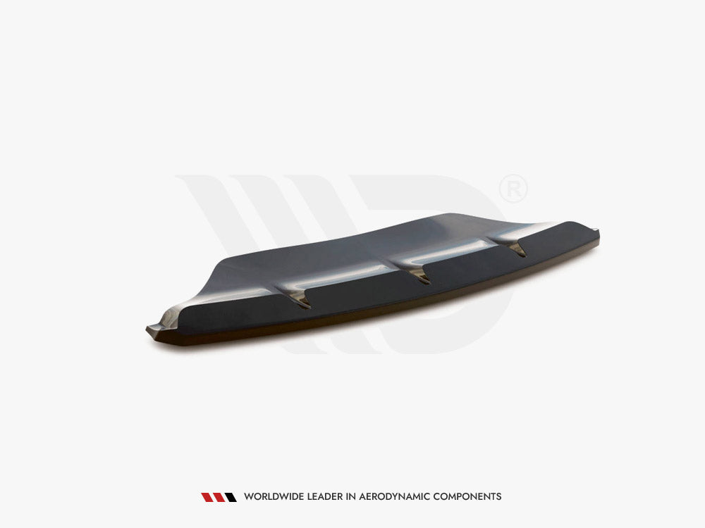 Maxton Design Central Rear Splitter Porsche Macan Mk1 - PO-MA-1-RD1