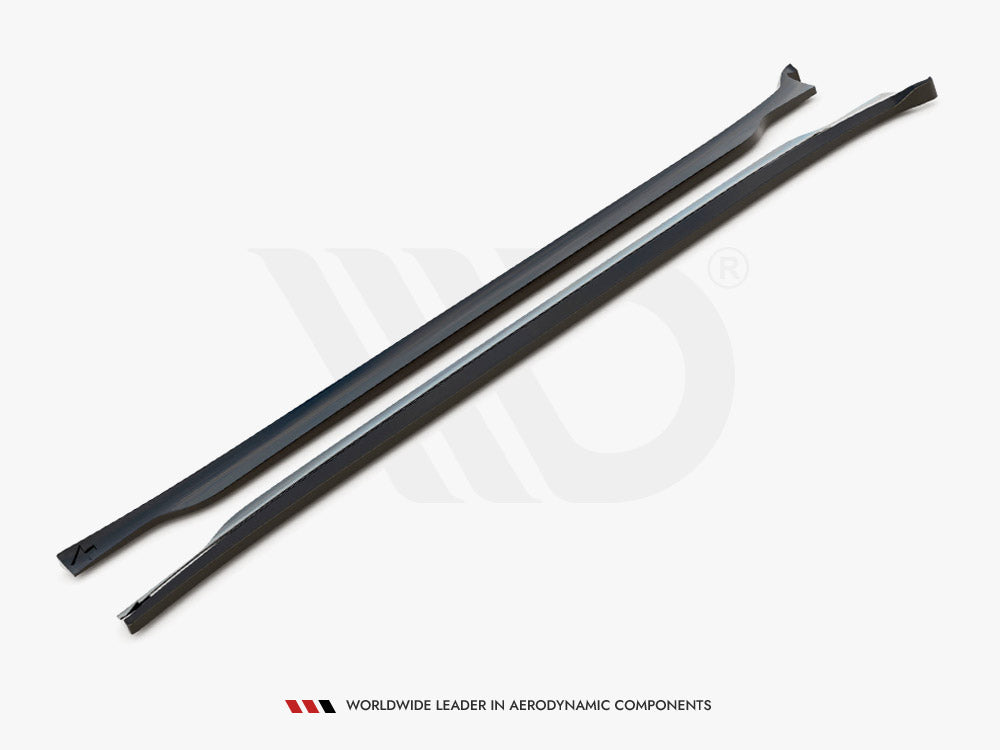 Maxton Design Side Skirts Diffusers Porsche Cayenne Mk2 - PO-CAY-2-SD1