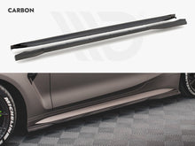 Load image into Gallery viewer, Maxton Design Carbon Fibre Side Skirts BMW M4 (G82) - CF-BM-4-G82-M-SD1-245-P