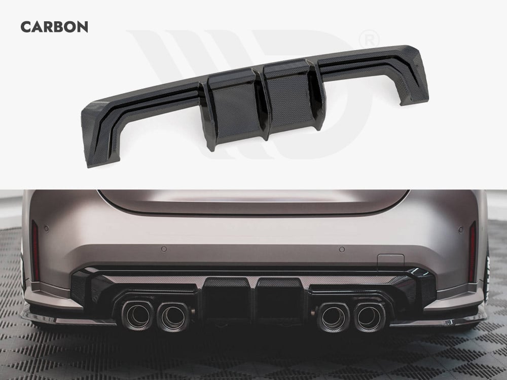 Maxton Design Carbon Fibre Rear Diffuser BMW M4 (G82) - CF-BM-4-G82-M-RS1-245-P