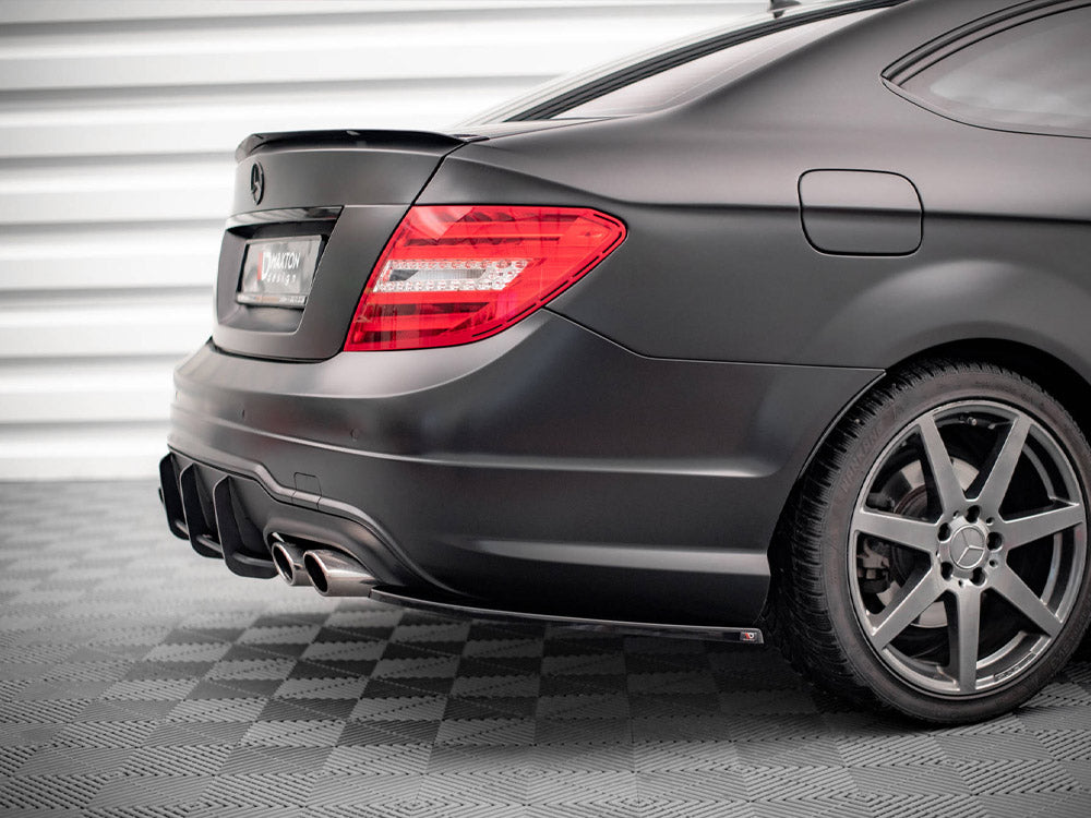 Maxton Design Rear Side Splitters Mercedes C Coupe AMG-Line C204 - ME-C-204F-AMGLINE-C-RSD1