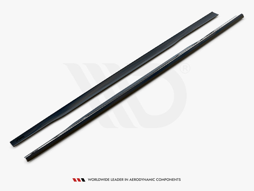 Maxton Design Side Skirts Diffusers V.1 Audi S8 D4 - AU-A8-D4-SLINE-SD1